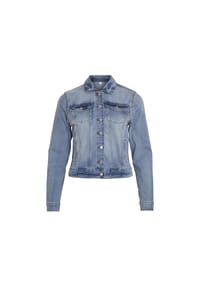 VILA - Jeansjacke - Light Blue Denim