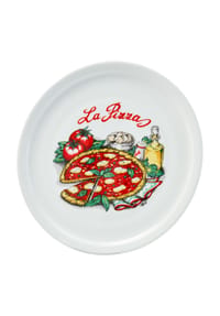 CreaTable Pizzateller "La Pizza" - MILANO - weiß - Motiv "La Pizza"
