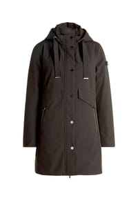 BETTY BARCLAY - Outdoorjacke mit abnehmbarer Kapuze - Dunkelgrün