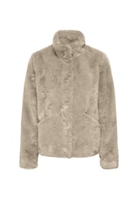 ONLY® - Jacke New Vida Fleecejacke - beige