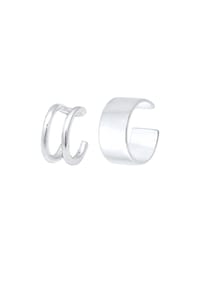 HAZE & GLORY - Ohrringe Earcuff New Basic Look - Silber