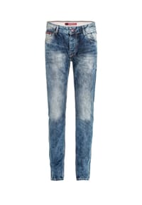 CIPO & BAXX® - Jeans im Used-Look, CD-520 - Blau