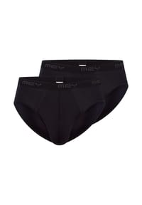 mey - Slip / Unterhose 2er Pack Software - Schwarz