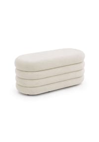 Akord - Puffo Pouf mit Stauraum - braun