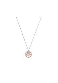 amor - Damen Kette mit Anhänger "9556540", 925er Silber - bicolor