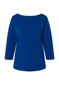 GALERIA - Shirt "Anja", 3/4-Arm, U-Boot-Ausschnitt, für Damen - BLACK