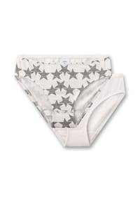 Sanetta - Slips, 2er-Pack, für Kinder - 1948 WH. PEBBLE