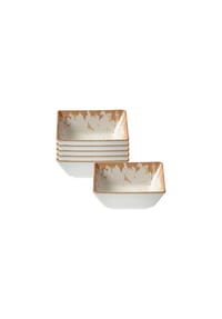 Ritzenhoff & Breker Beilagenschalen Rusty 13 x 13 cm 6er Set braun - RUSTY - braun