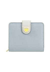 DuDu Skyline - Skyline Geldbörse RFID Schutz Leder 11 cm - cloud grey