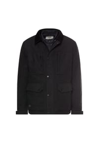 camel active - Jacke mit Brusttasche - Schwarz