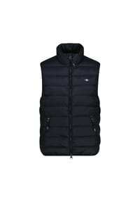 GANT - Herren Daunenweste - LIGHT DOWN VEST, Steppweste, wasserabweisend, Regular Fit - Blau
