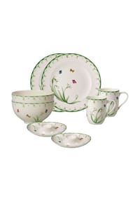 Villeroy & Boch - Breakfast for Two 8-teilig Colourful Spring 8er Set COLOURFUL SPRING - bunt