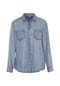 POLO SYLT Bluse in Denim-Optik Bild 1