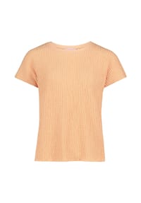 BETTY BARCLAY - Strukturshirt mit U-Boot-Ausschnitt - Peach