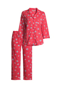 hajo - Schlafanzug Premium Cotton - Rot