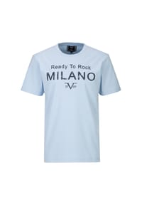 19V69 ITALIA - T-Shirt RAFAEL READY TO ROCK - Black