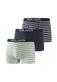 s.Oliver - Pants, 3er-Pack, für Herren - BLAU+KHA+NAV