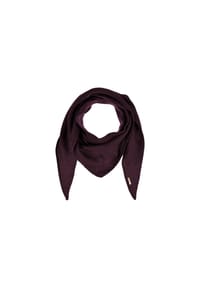 SEEBERGER - Cashmere Dreiecksschal 154x43cm 19927-0 - aubergine