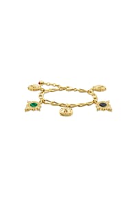 Thomas Sabo - Glam & Soul Armband mit ikonischen Symbolen - gelbgoldfarben, bunt