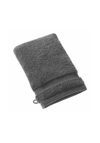 SCHÖNER WOHNEN KOLLEKTION Waschhandschuh - CUDDLY - ANTHRAZIT