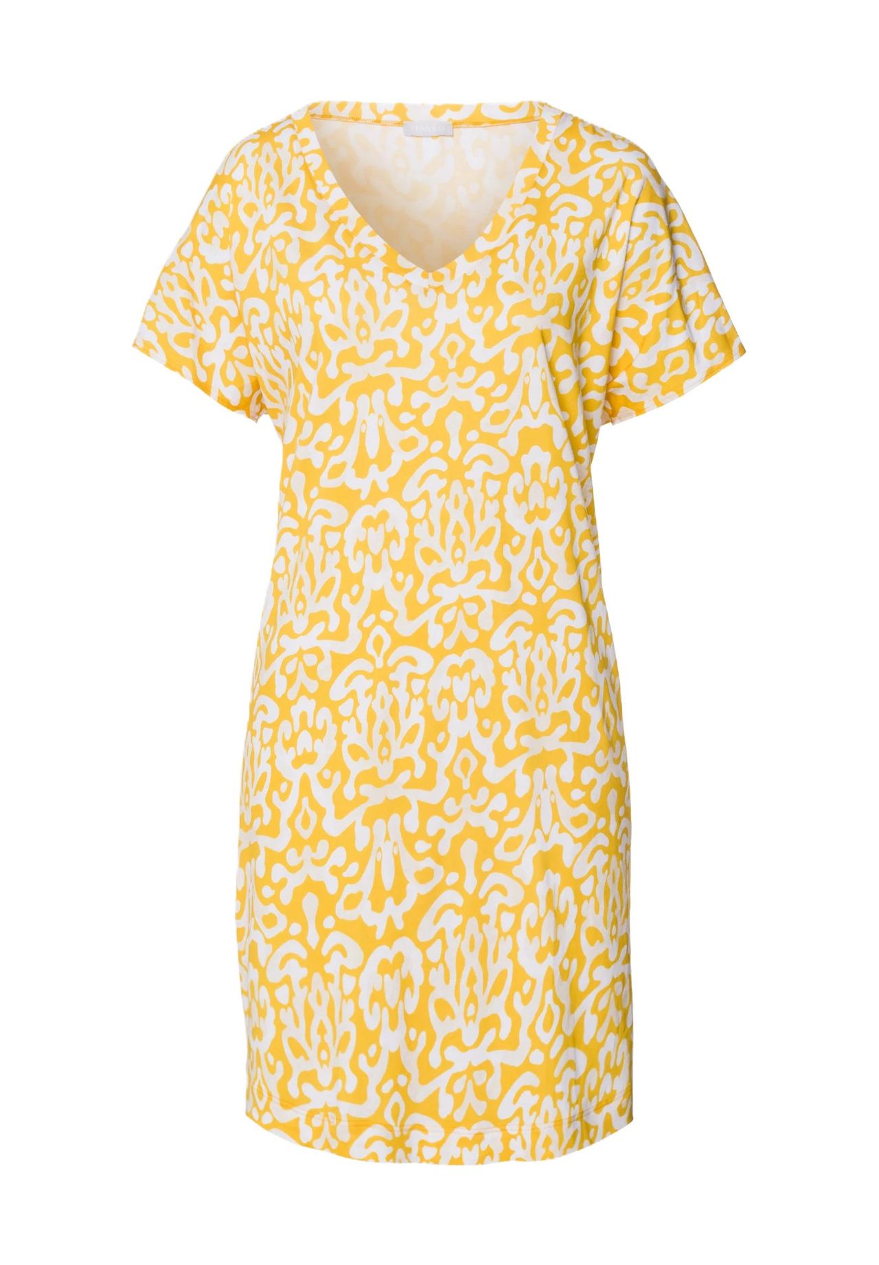 Hanro Sleep & Lounge Sleepshirt V-Ausschnitt Für Damen Gelb Xs