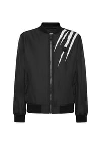 PLEIN SPORT - Bomber SCRATCH - black