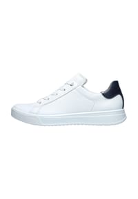 ara® - Sneaker, Leder, Wechselfußbett, für Damen - WEISS,BLAU