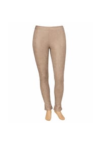 CAROLIN RICK - Stretchhose mit Gamasche - Braun