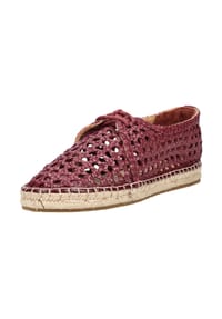 GIOSEPPO® - Leder Halbschuhe - Rot/Beige