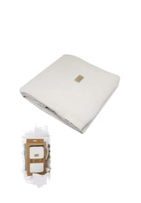 bistyle® - Musselin Baby-Decke, extra dick, extra groß 120x120cm, GOTS zertifiziert, Bio Baumwolle - Anthrazit