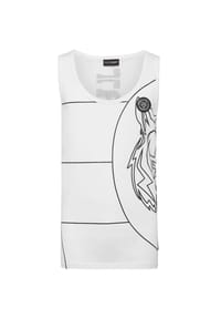 PLEIN SPORT - Tanktop TIGER - black/white
