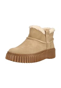 CLARKS® - Veloursleder Stiefelette TORHILL WARM - Sand