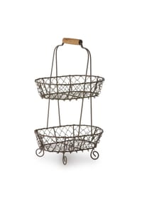 LOBERON - Etagere Rohesia grau - grau