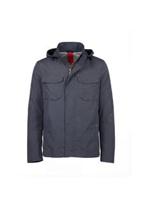 NEW CANADIAN - Freizeitjacke mit Kapuze und verstellbarem Kragen - grün