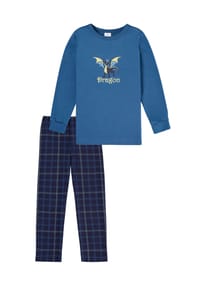SCHIESSER - Schlafanzug Boys World 2 - 800 BLAU