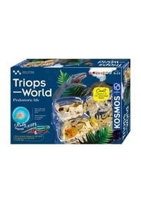 KOSMOS - Triops World INT, Experimentierkasten, Urzeitkrebse, Aufzucht, ab 8 Jahren - 