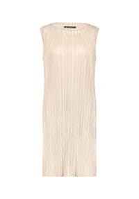 BETTY BARCLAY - Chiffonkleid ohne Arm - Grau Beige
