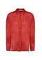 BICALLA Oversize-Bluse in Rot-Braun Bild 1