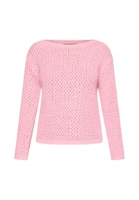 BETTY BARCLAY - Lochstrick-Pullover langarm - 4067 HIGH RISK RED