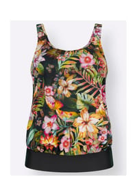Witt - Oversized-Tankini-Top - bunt-bedruckt