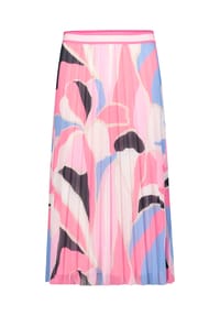 BETTY & CO - Chiffonrock mit Plissee - Rosé/Pink