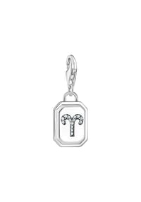 Thomas Sabo Zodiac Charms - Charm-Anhänger Sternzeichen Widder - silber, weiß