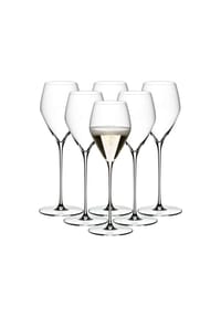 RIEDEL Champagner Weingläser Veloce 327 ml 6er Set transparent - VELOCE - transparent