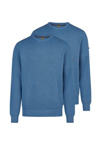 redmond - Pullover 2er Pack Basic - Beige