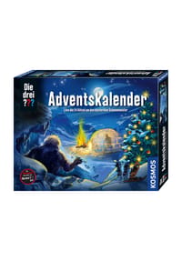 KOSMOS - Die drei ??? Adventskalender 2023, Advent Kalender, Weihnachten, Rätsel, Detektivgeschichte, Kinder - 