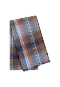 camel active - Gewebter Schal aus 100% Baumwolle - Orange