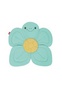 Nûby™ - Badekissen mit niedlicher Schildkröten-Form - Grün-Gelb