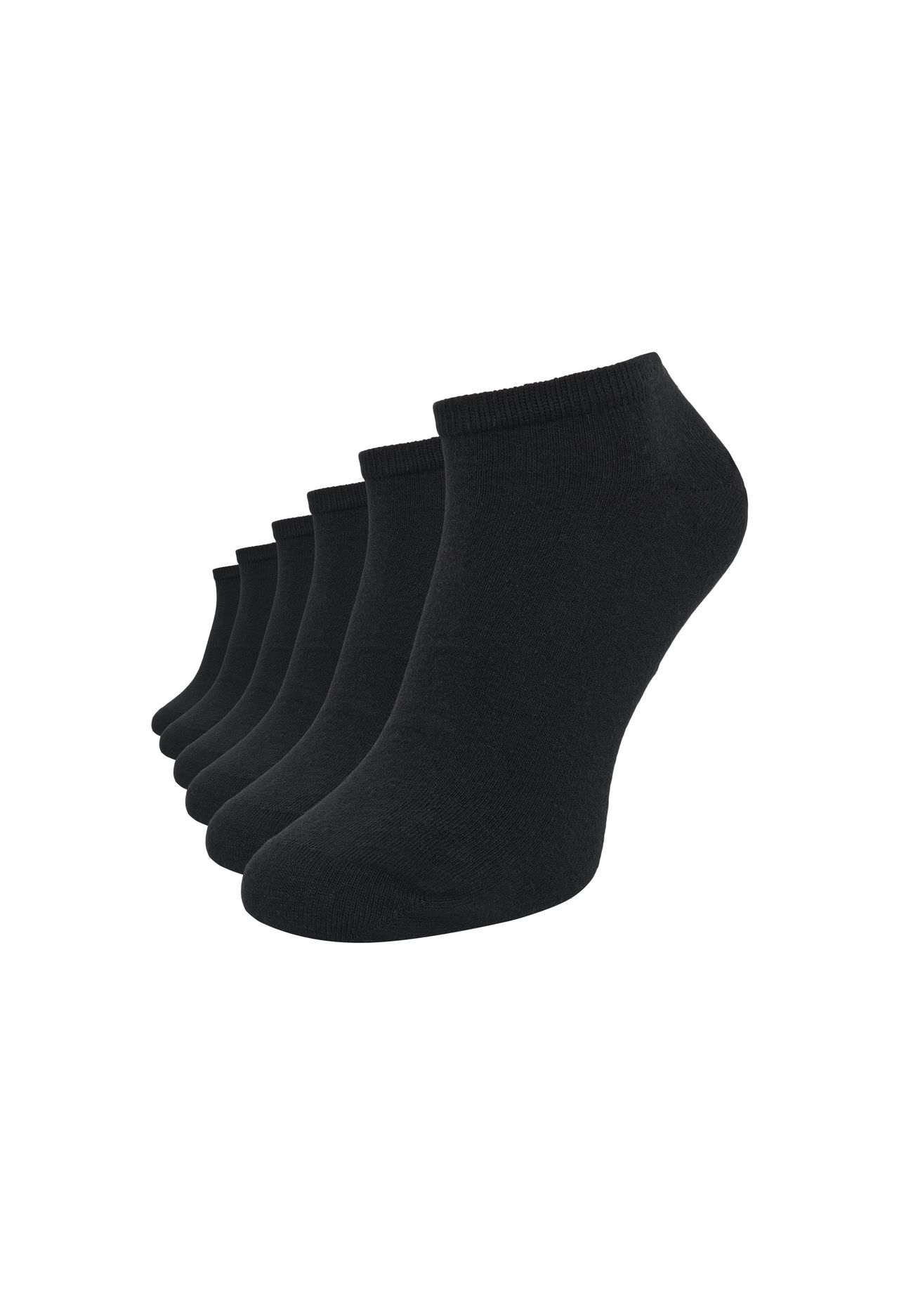 Tommy Hilfiger Sneakersocken 6Er-Pack Für Herren Schwarz in Größe 43-46 - Bild 6