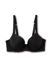 CALIDA - Damen Spacer-BH mit Bügel, Komfort Rücken Natural Comfort Lace - orchid petal
