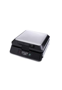 COFI - Adler AD 3036 Waffeleisen 1500W, 4 Waffeln - Antihaft & Cool-Touch - 